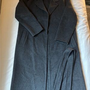 Zara Charcoal Trench Coat